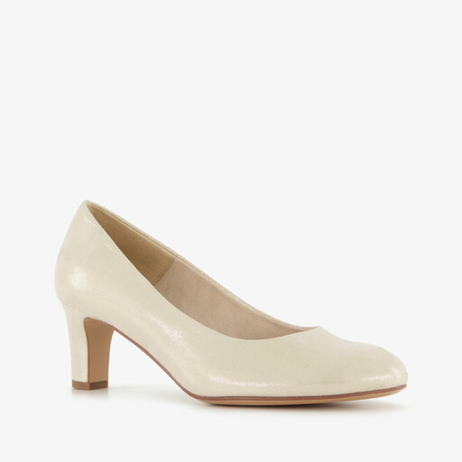 Dames pumps champagne