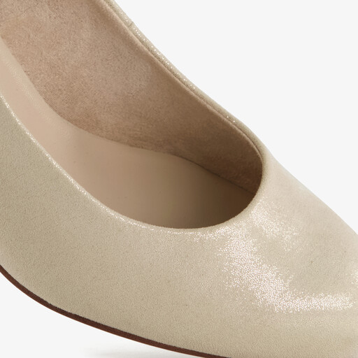 Dames pumps champagne