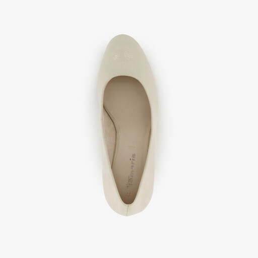 Dames pumps champagne