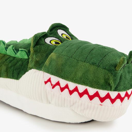 Kinder pantoffels krokodil groen