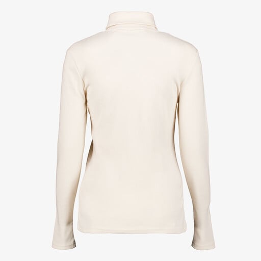 Dames skipully met rollneck creme