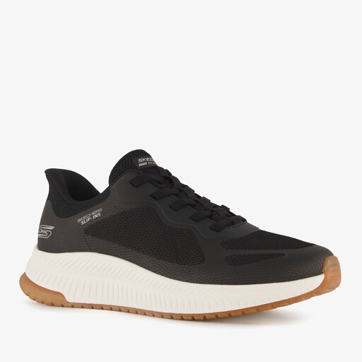 Slip-ins: BOBS Sport Squad Chaos heren sneaker zwart