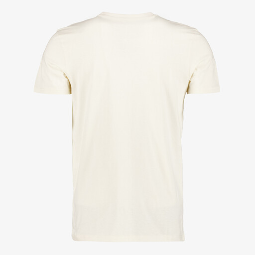 Heren T-shirt met opdruk wit