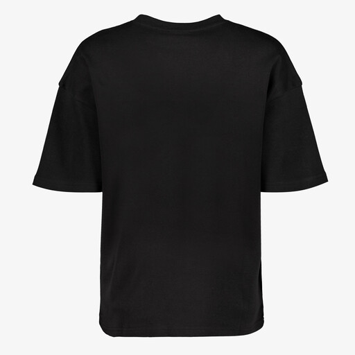 Oversized dames T-shirt zwart