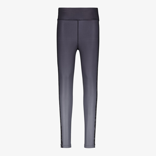 Meisjes sportlegging zwart grijs