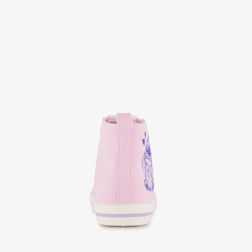 Hoge meisjes sneakers roze