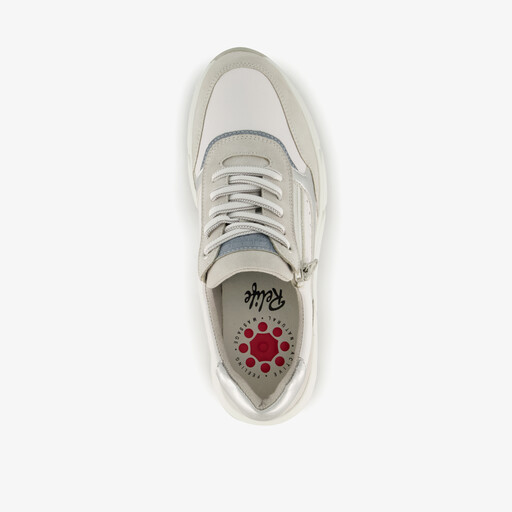 Dames sneakers wit grijs