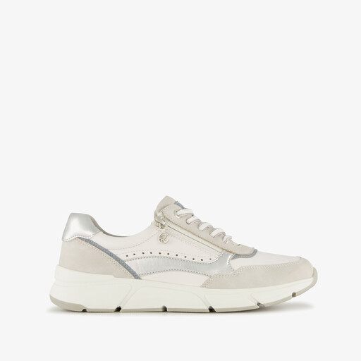 Dames sneakers wit grijs