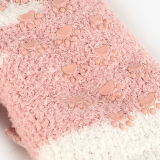 1 paar kinder huissokken eenhoorn met antislip