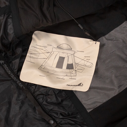 Heren softshell ski-jas 10000 mm waterkolom