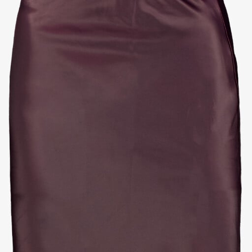 Dames maxi rok bordeauxrood