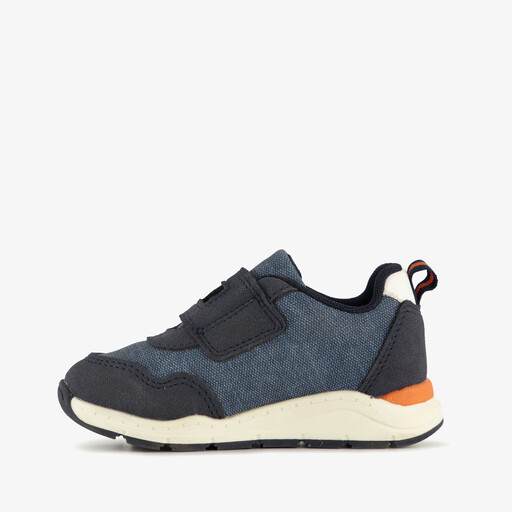 Kinder sneakers blauw oranje