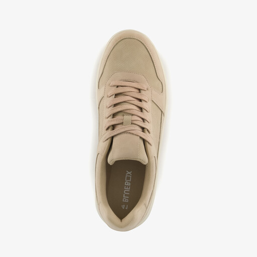 Heren sneakers beige