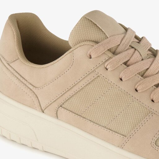 Heren sneakers beige