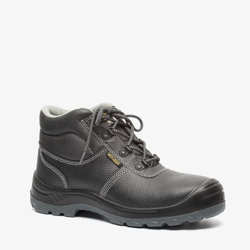 BESTBOY heren leren werkschoenen S3