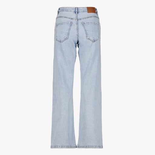 Dames wide leg jeans lichtblauw lengte 31