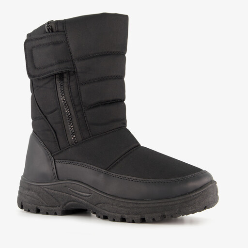 Gevoerde heren snowboots zwart