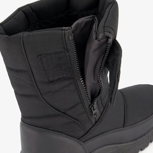 Gevoerde heren snowboots zwart