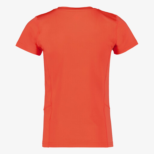 Meisjes sport T-shirt oranje