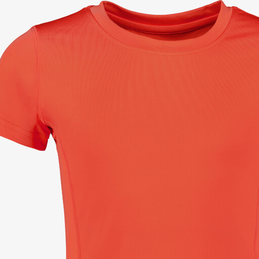 Meisjes sport T-shirt oranje