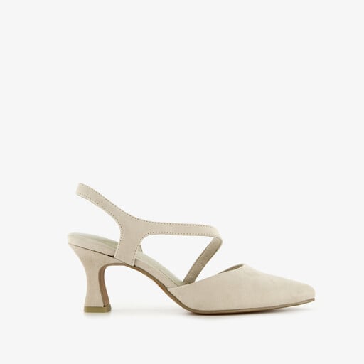 Dames pumps beige