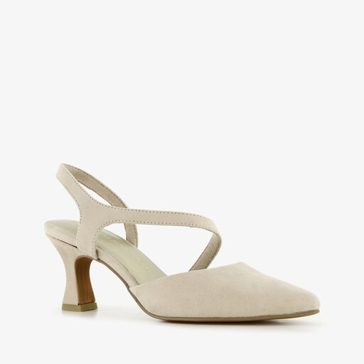 Dames pumps beige