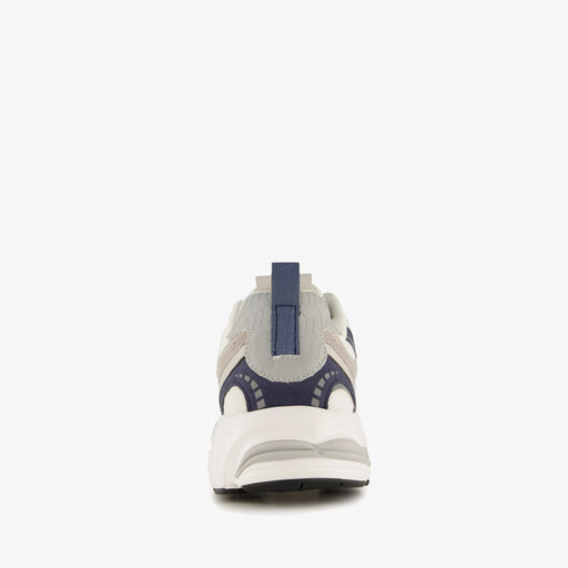 Heren sneakers blauw grijs
