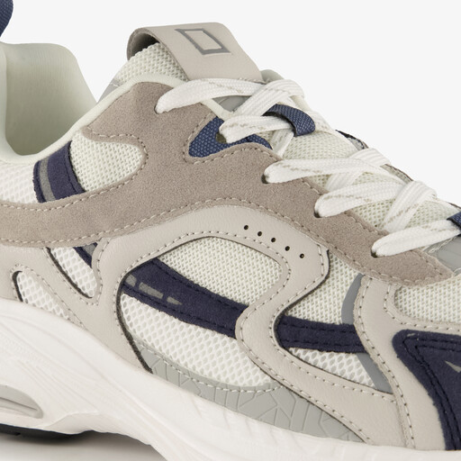 Heren sneakers blauw grijs