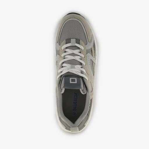 Heren sneakers grijs beige