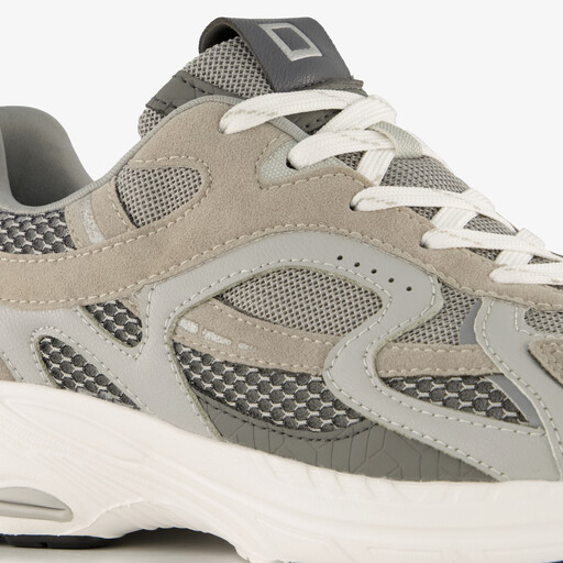 Heren sneakers grijs beige