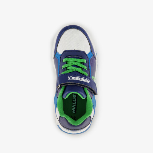 Jongens sneakers blauw groen met lichtjes