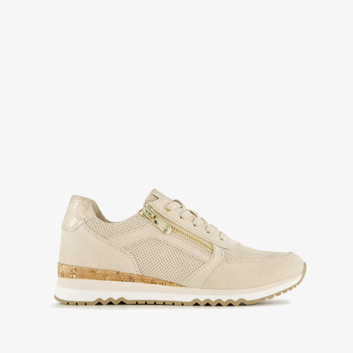 Dames sneakers beige