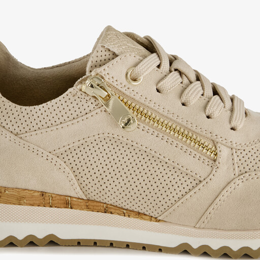 Dames sneakers beige