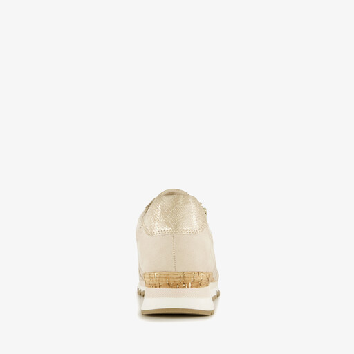 Dames sneakers beige