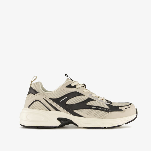 Blue box heren dad sneakers beige zwart