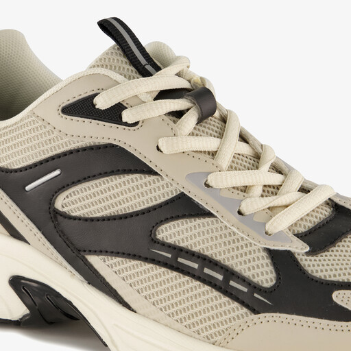 Blue box heren dad sneakers beige zwart