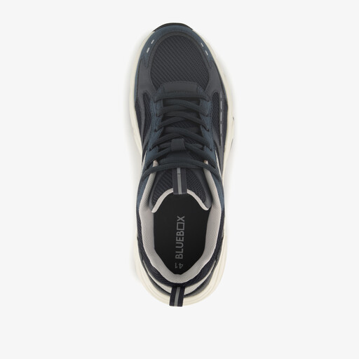 Heren dad sneakers blauw