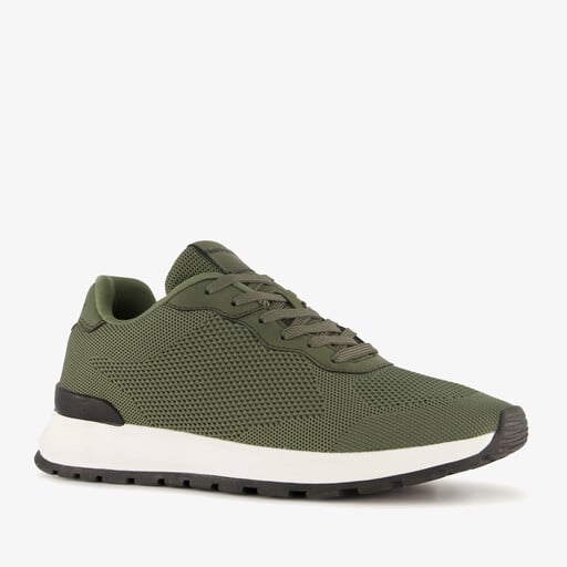 Heren sneakers groen