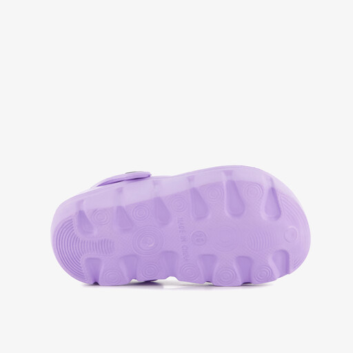 Kinder klompen paars met zeemeermin