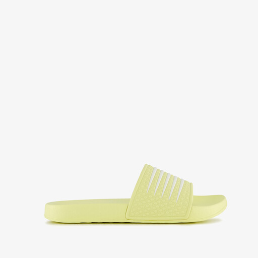 Dames badslippers geel