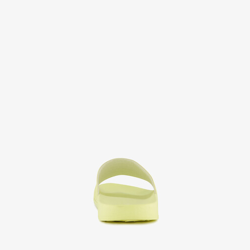 Dames badslippers geel