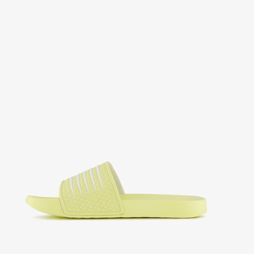 Dames badslippers geel