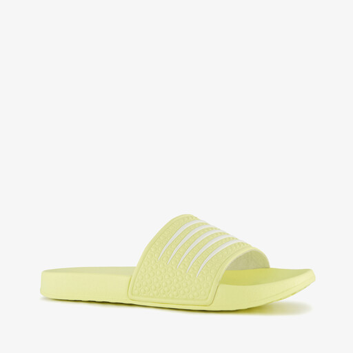 Dames badslippers geel