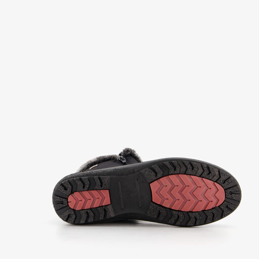 Gevoerde dames snowboots zwart