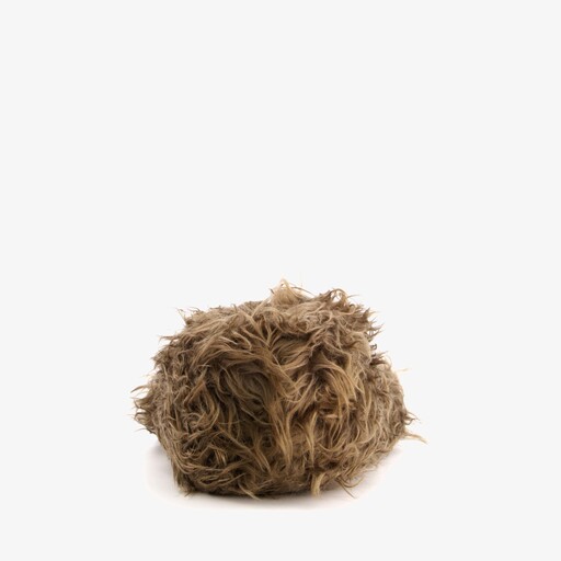 Heren pantoffels dierenpoot bruin