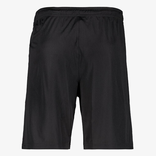 TeamLIGA heren voetbalshort zwart wit