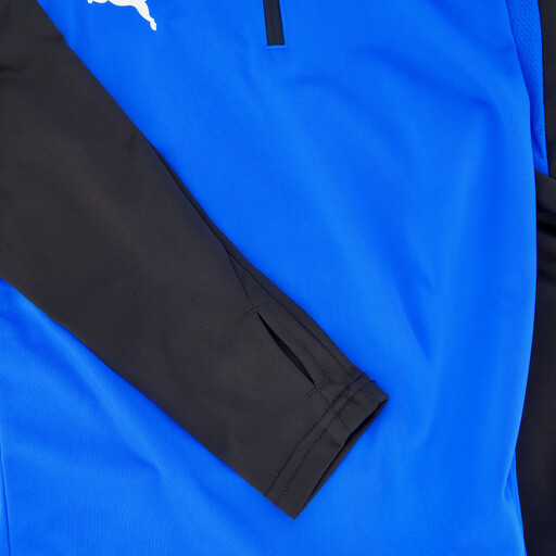 TeamLIGA longsleeve kinder sport T-shirt blauw