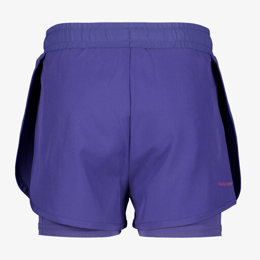 Dry meisjes hardloopshort blauw
