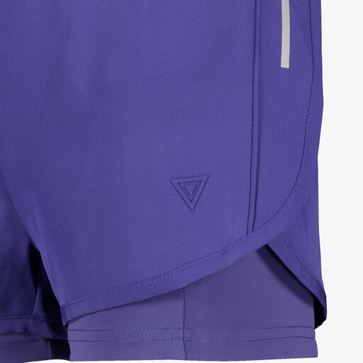 Dry meisjes hardloopshort paars