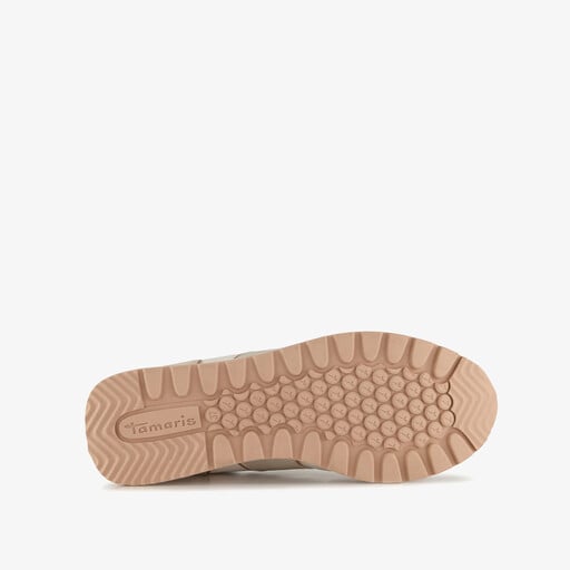 Dames sneakers beige rosé